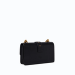 Borsa a tracolla piccola Love Bag One in pelle New Buckle 107622A0F1 Z99Q PINKO Nero-antique gold 