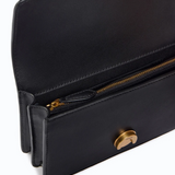 Borsa a tracolla piccola Love Bag One in pelle New Buckle 107622A0F1 Z99Q PINKO Nero-antique gold 