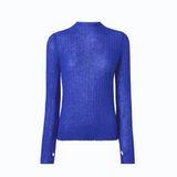 Maglia leggera a coste 107834A2Z6 F90 PINKO Blu mazzarino 
