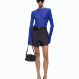 Maglia leggera a coste 107834A2Z6 F90 PINKO Blu mazzarino 