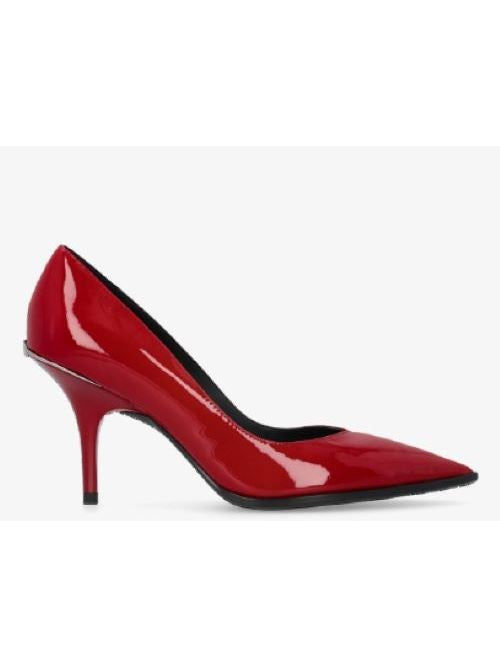 Dècollettè in vernice SD0611P001 R30 PINKO Red 