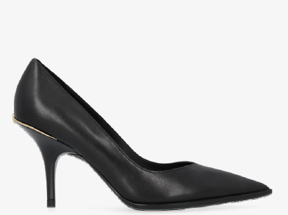 Dècollettè in pelle spazzolata SD0611P001 Z99 PINKO Black 