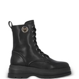 Anfibio alto in pelle e gomma SD0689P001 Z99 PINKO Black 