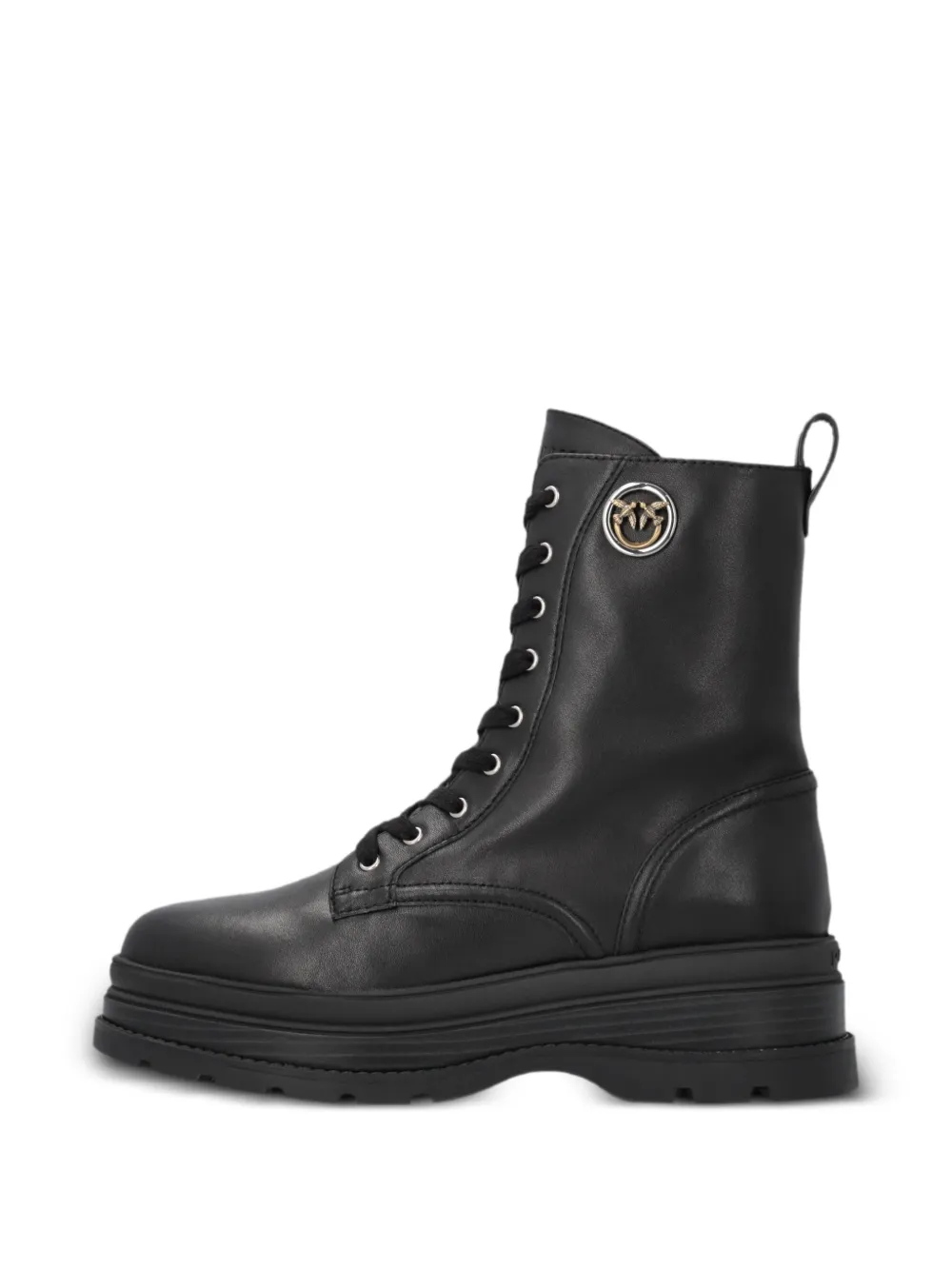 Anfibio alto in pelle e gomma SD0689P001 Z99 PINKO Black 