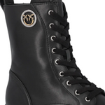 Anfibio alto in pelle e gomma SD0689P001 Z99 PINKO Black 