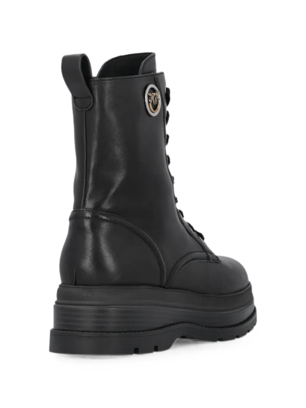 Anfibio alto in pelle e gomma SD0689P001 Z99 PINKO Black 