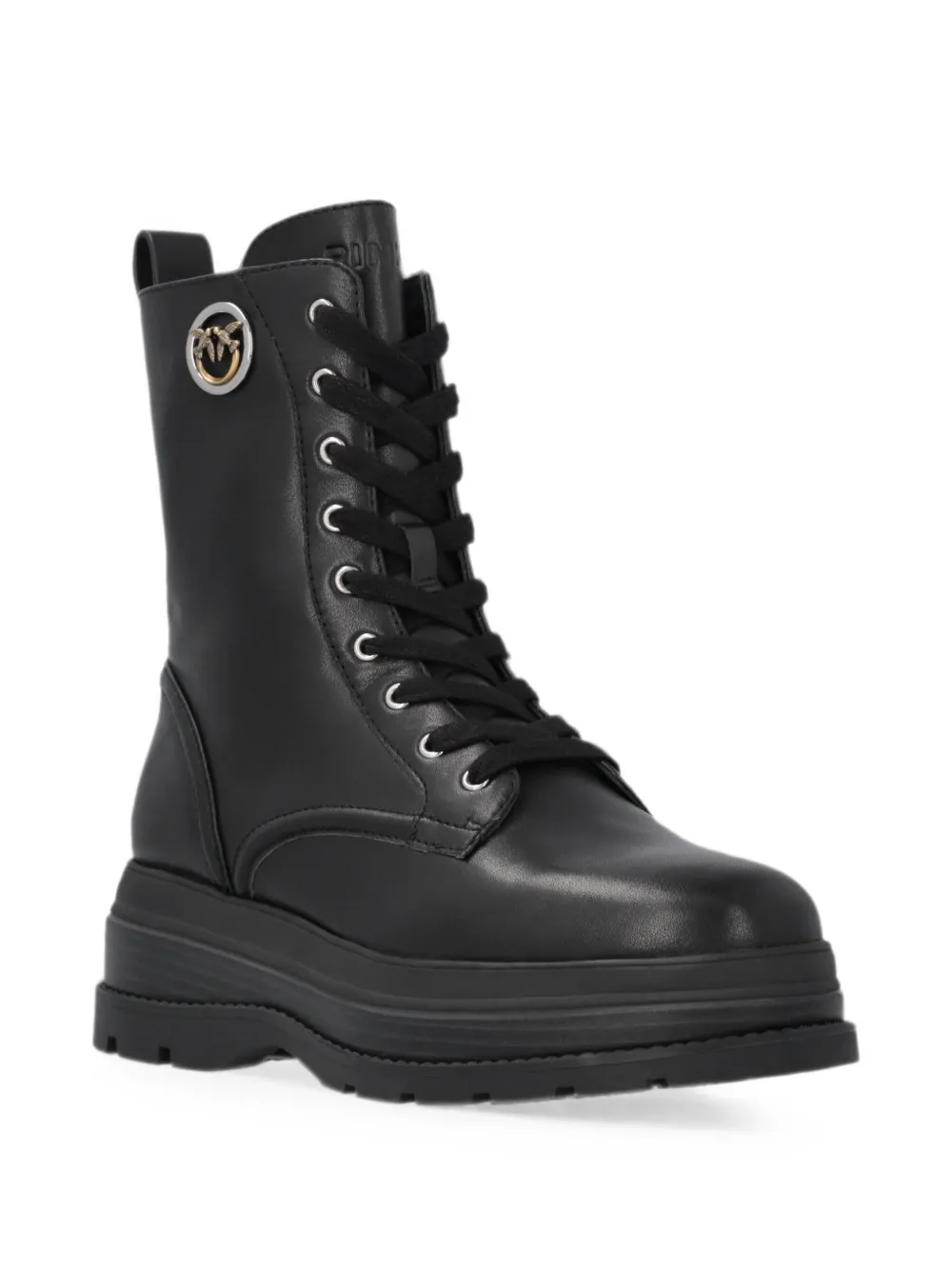 Anfibio alto in pelle e gomma SD0689P001 Z99 PINKO Black 