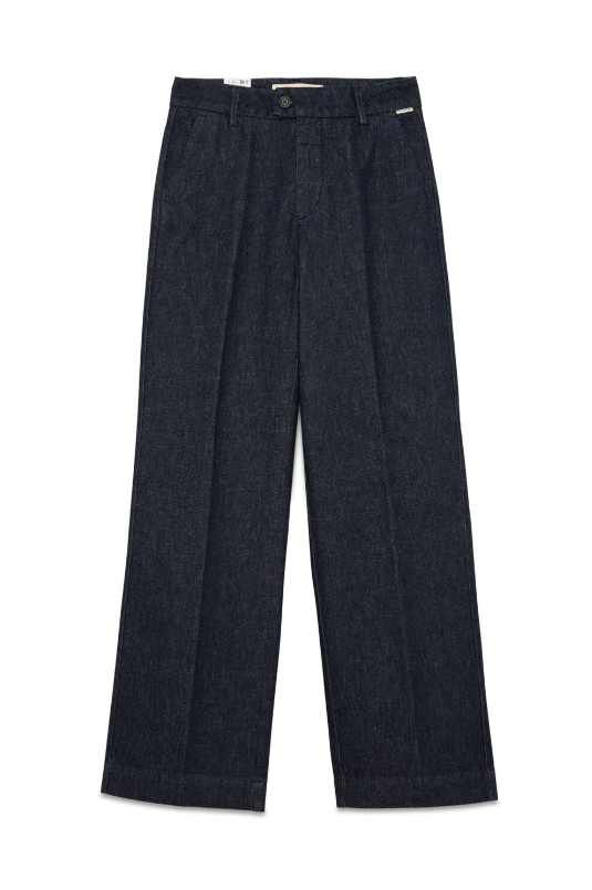 Pantalone in tela denim RND041 D402 0021 C0999 ROY ROGER'S Rinse denim 
