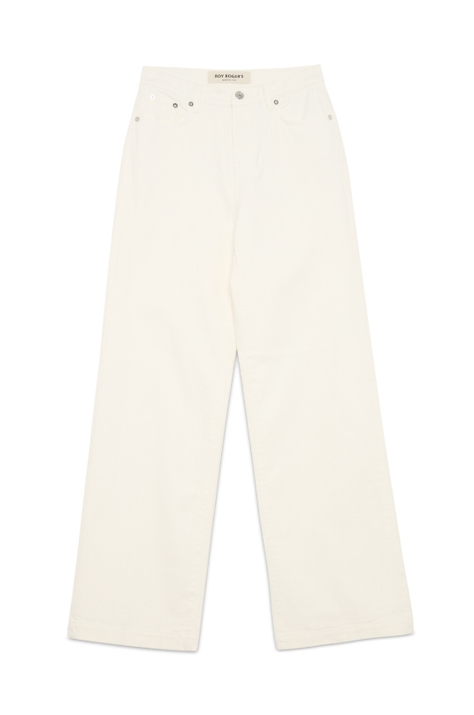 Pantalone modello 5 tasche RND091 CU00 0112 C0021 ROY ROGER'S Off white 