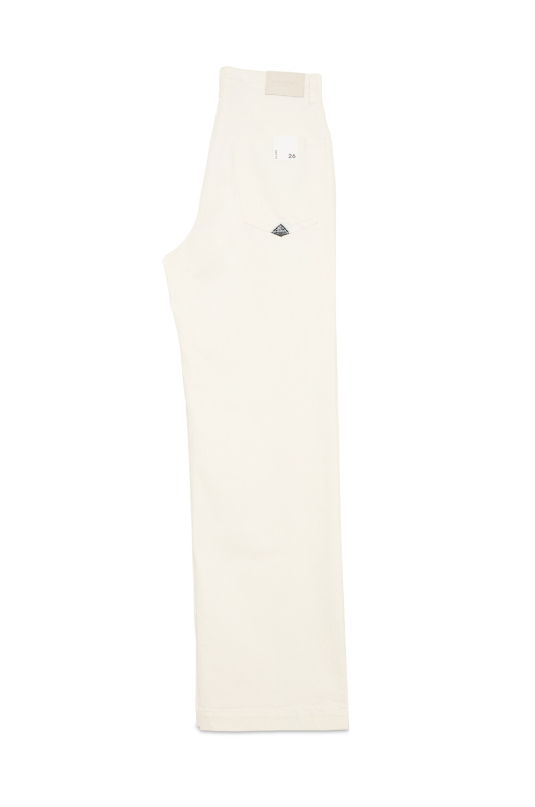 Pantalone modello 5 tasche RND091 CU00 0112 C0021 ROY ROGER'S Off white 