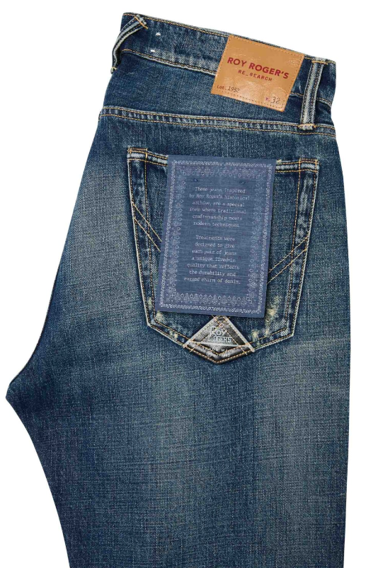 Jeans modello cult vestibiltà comoda RSC001 D740 3260 C0999 ROY ROGER'S Denim 