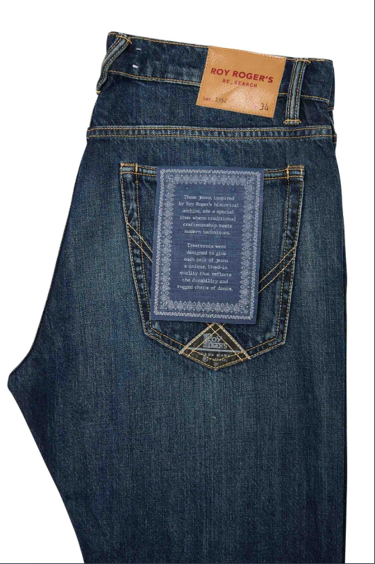 Jeans Julian vestibilità larga RSC012 D744 3262 C0999 ROY ROGER'S Denim 