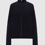 Maglia con zip CFWOKN2064MRUF5094 3989 WOOLRICH Melton blue 