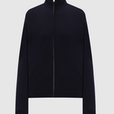 Maglia con zip CFWOKN2064MRUF5094 3989 WOOLRICH Melton blue 