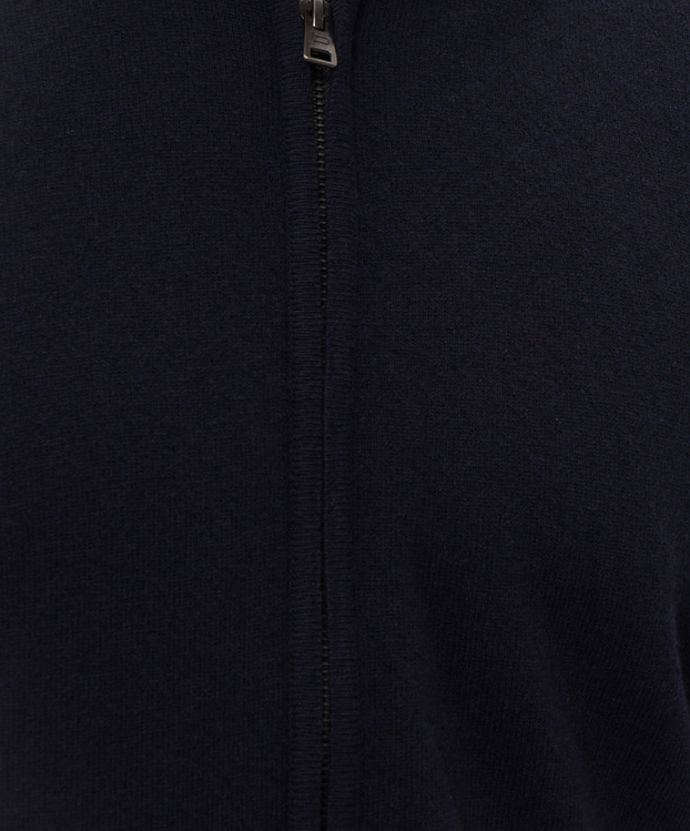 Maglia con zip CFWOKN2064MRUF5094 3989 WOOLRICH Melton blue 