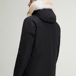 Arctic Parka in Ramar Cloth con pelliccia removibile CFWOOU0482MBUT0001 BLK WOOLRICH Black 