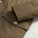 Arctic Parka in Ramar Cloth con pelliccia removibile CFWOOU0482MBUT0001 DAG WOOLRICH Dark green 