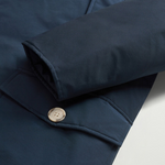 Arctic Parka in Ramar Cloth con pelliccia removibile CFWOOU0482MBUT0001 MLB WOOLRICH Melton blue 