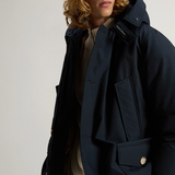Arctic Parka in Ramar Cloth con pelliccia removibile CFWOOU0482MBUT0001 MLB WOOLRICH Melton blue 