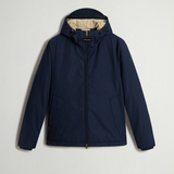 Giacca Pacific in mountain cloth CFWOOU2047MBUT3780 3989 WOOLRICH Melton blue 