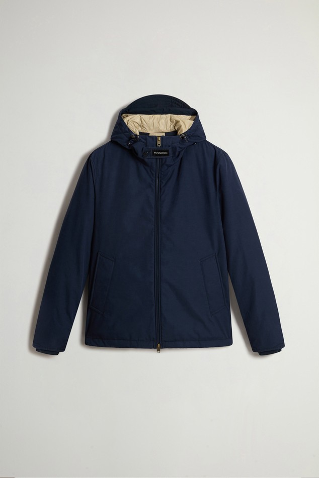 Giacca Pacific in mountain cloth CFWOOU2047MBUT3780 3989 WOOLRICH Melton blue 