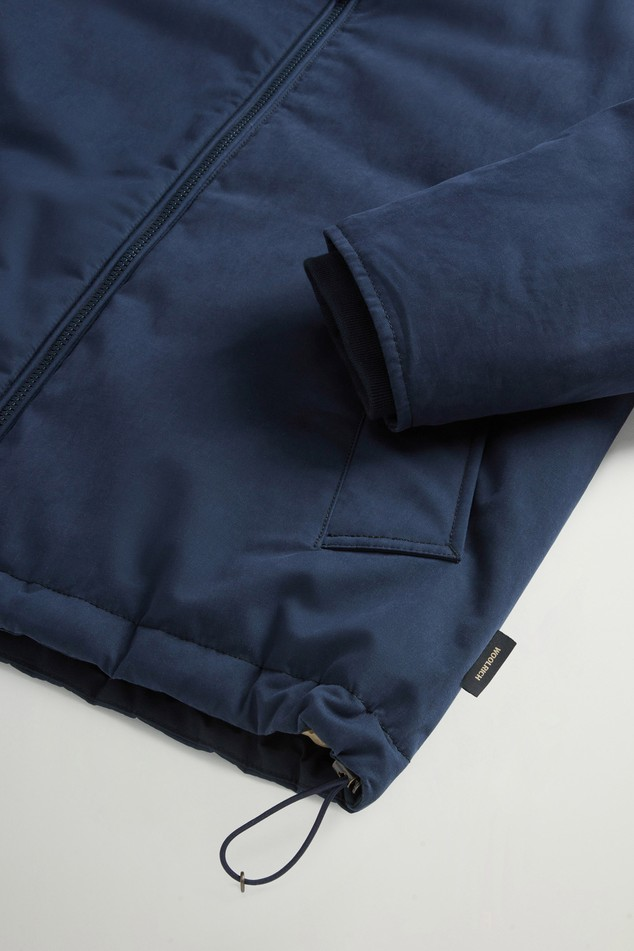 Giacca Pacific in mountain cloth CFWOOU2047MBUT3780 3989 WOOLRICH Melton blue 