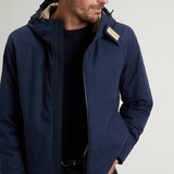 Giacca Pacific in mountain cloth CFWOOU2047MBUT3780 3989 WOOLRICH Melton blue 