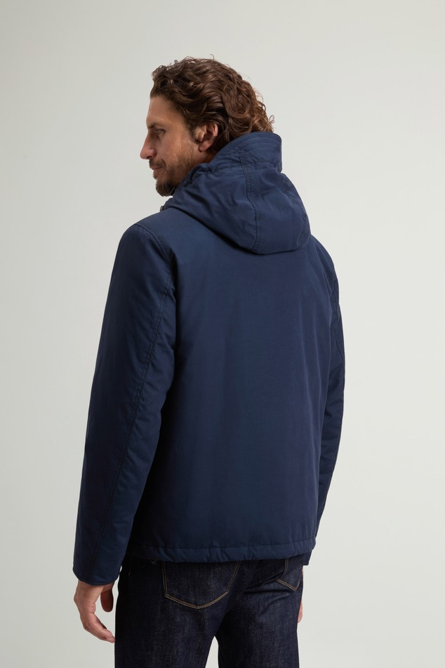Giacca Pacific in mountain cloth CFWOOU2047MBUT3780 3989 WOOLRICH Melton blue 