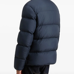 Piumino puffer in microfibra CFWOOU2086MBUT2635 3989 WOOLRICH Melton blue 