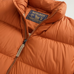 Piumino puffer in microfibra CFWOOU2086MBUT2635 7447 WOOLRICH Umber 