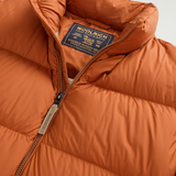 Piumino puffer in microfibra CFWOOU2086MBUT2635 7447 WOOLRICH Umber 