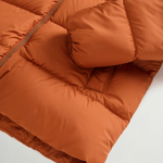 Piumino puffer in microfibra CFWOOU2086MBUT2635 7447 WOOLRICH Umber 