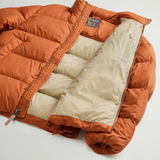 Piumino puffer in microfibra CFWOOU2086MBUT2635 7447 WOOLRICH Umber 