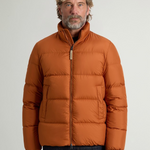 Piumino puffer in microfibra CFWOOU2086MBUT2635 7447 WOOLRICH Umber 