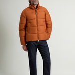 Piumino puffer in microfibra CFWOOU2086MBUT2635 7447 WOOLRICH Umber 