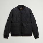 Bomber in nylon lucido trapuntato CFWOOU2195MRUT5429 100 WOOLRICH Black 