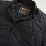 Bomber in nylon lucido trapuntato CFWOOU2195MRUT5429 100 WOOLRICH Black 