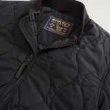 Bomber in nylon lucido trapuntato CFWOOU2195MRUT5429 100 WOOLRICH Black 