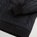 Bomber in nylon lucido trapuntato CFWOOU2195MRUT5429 100 WOOLRICH Black 