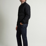 Bomber in nylon lucido trapuntato CFWOOU2195MRUT5429 100 WOOLRICH Black 
