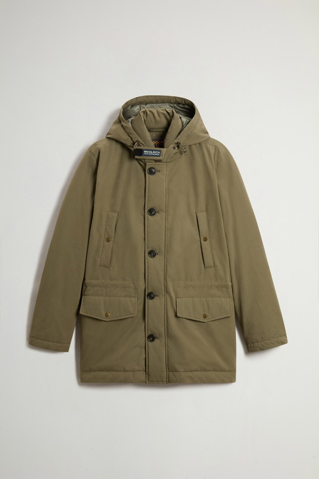 Parka in Mountain Cloth CFWOOU2203MRUT3780 6680 WOOLRICH Dusty olive 