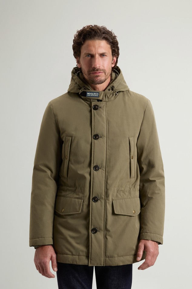 Parka in Mountain Cloth CFWOOU2203MRUT3780 6680 WOOLRICH Dusty olive 