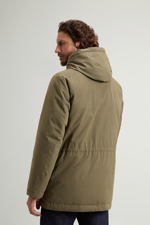 Parka in Mountain Cloth CFWOOU2203MRUT3780 6680 WOOLRICH Dusty olive 