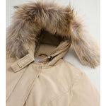 Arctic Parka in Ramar Cloth con pelliccia removibile CFWWOU0538FBUT001 CNK2T WOOLRICH Cornstalk 