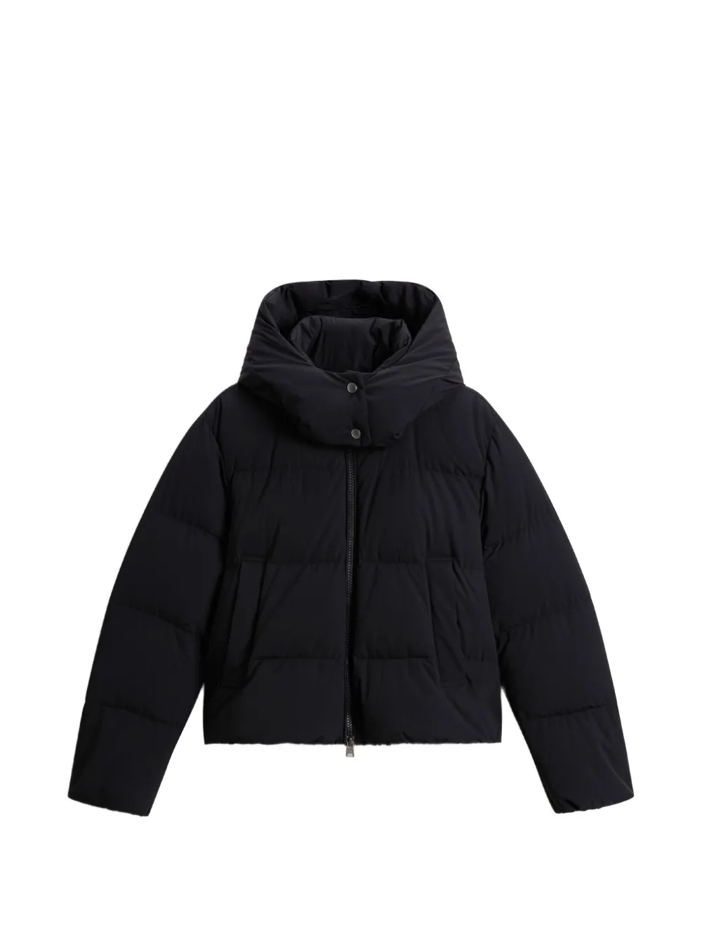 Piumino con cappuccio CFWWOU2227FRUT3107 100 WOOLRICH Black 