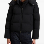 Piumino con cappuccio CFWWOU2227FRUT3107 100 WOOLRICH Black 
