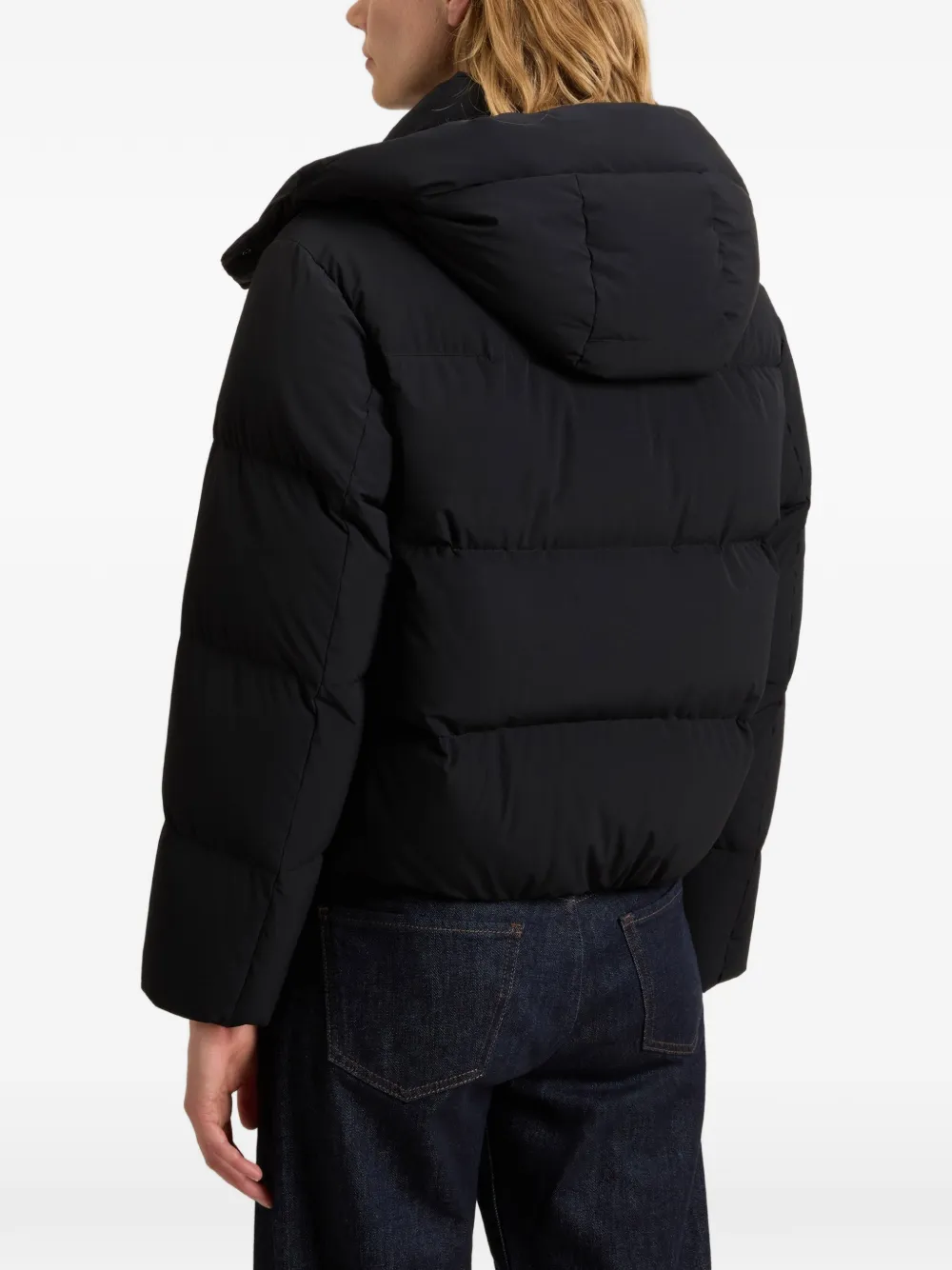 Piumino con cappuccio CFWWOU2227FRUT3107 100 WOOLRICH Black 