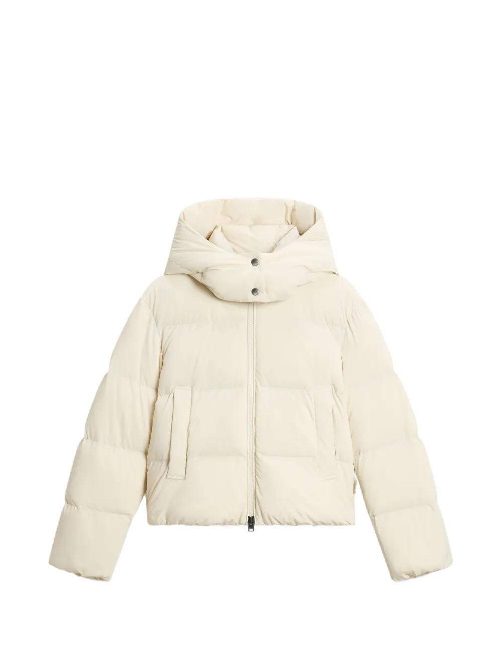 Piumino con cappuccio CFWWOU2227FRUT3107 8743 WOOLRICH Milky cream 