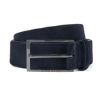 Cintura in pelle suede Calindo 50470776 10201975 02 402 BOSS Dark blue 