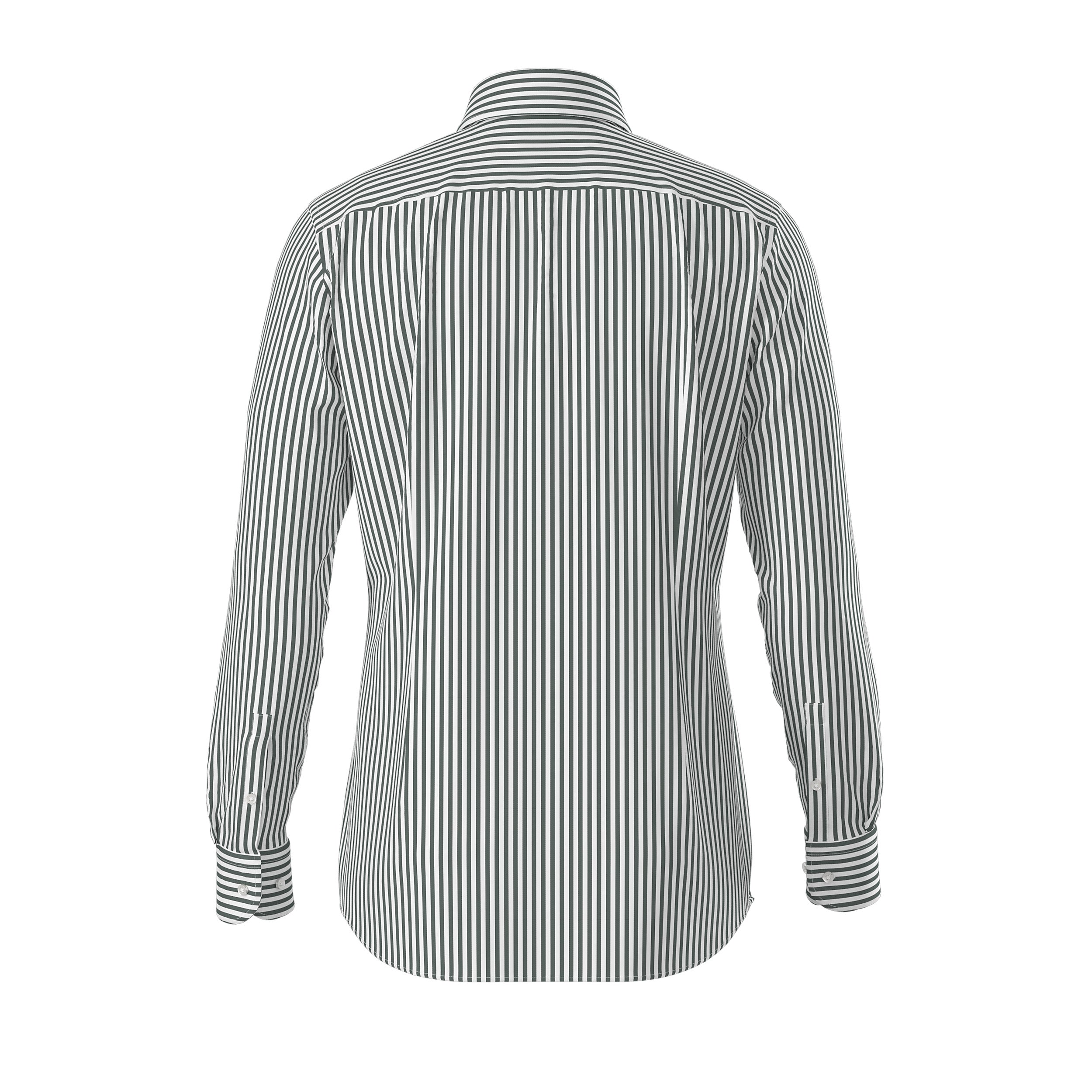 Camicia slim fit in cotone H-HANK-KENT-214 10229933 01 50459709 308 BOSS Dark green 